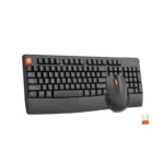 Tastatura Meetion C4130BK Bežična Crna + Miš
