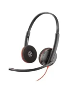 Slušalice HP Poly Blackwire 3220 Crne + USB-C/A Adapter - Slika 2