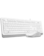 Tastatura A4Tech F1010 Beli Miš - Slika 3