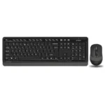 Tastatura A4Tech FG1010 Fstyler Bežični Kombo Sivi