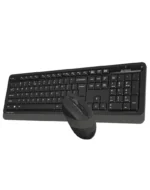 Tastatura A4TechFstyler FG1010 USB US Bežična Siva + Miš - Slika 3