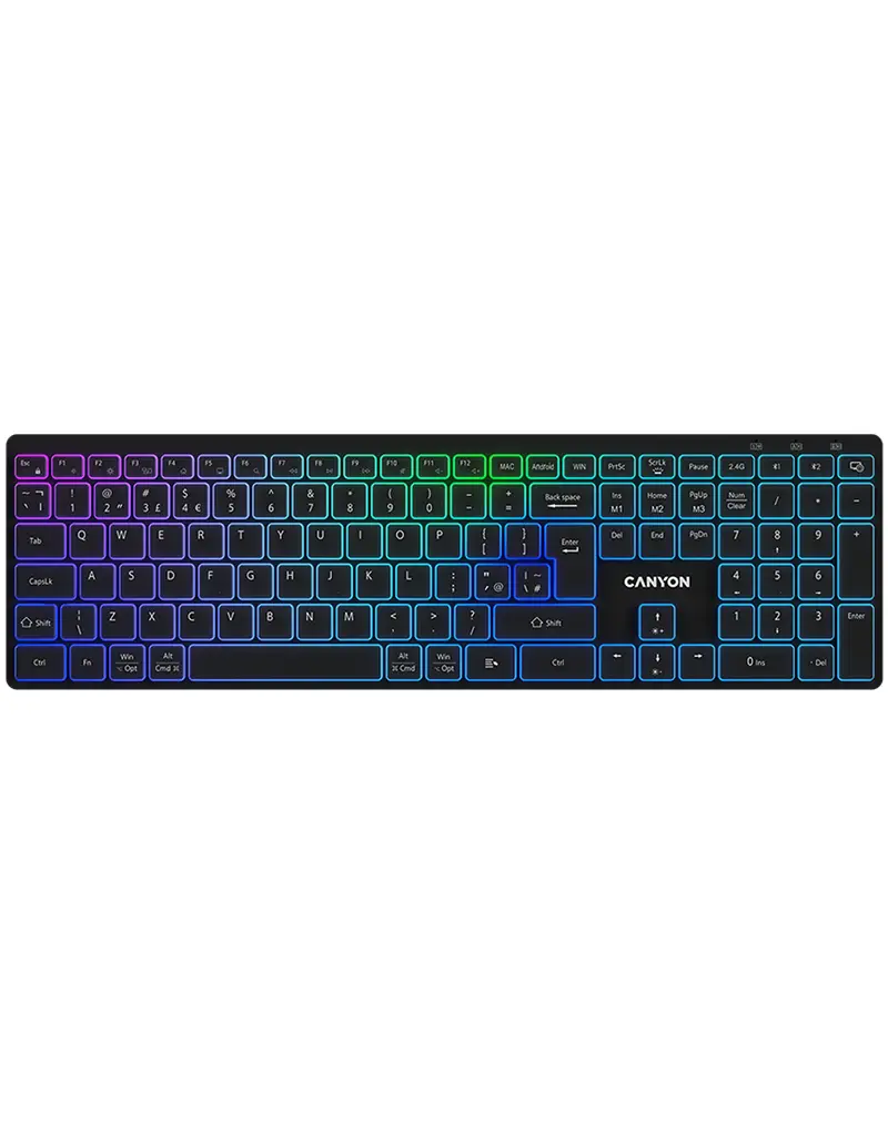 tastatura-canyon-hkb-w11-bezicna-crna-1 Tastatura Canyon HKB-W11 Bežična Crna - Slika 1