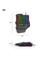 Tastatura Fantech K512 Archer Crna - Slika 4