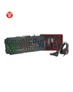 Tastatura Fantech P51 5 U 1 Crna + Miš + Podloga + Stalak