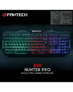 Tastatura Fantech P51 5 U 1 Crna + Miš + Podloga + Stalak - Slika 2