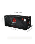 Tastatura Fantech P51 5 U 1 Crna + Miš + Podloga + Stalak - Slika 7