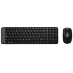Tastatura Logitech MK220 Bežična Crna + Miš