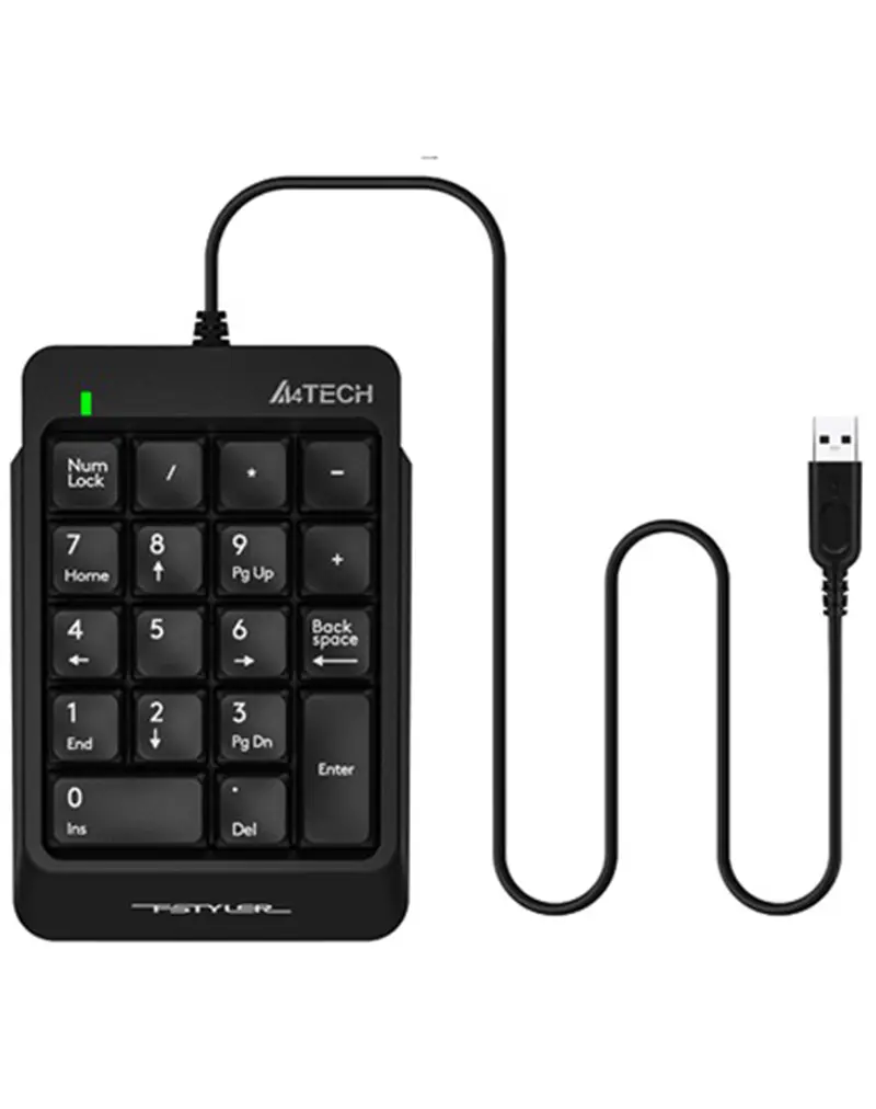 tastatura-numericka-a4tech-fk13p-fstyler-crna-1 Tastatura Numerička A4Tech FK13P Fstyler Crna - Slika 1