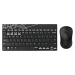 Tastatura Rapoo 8000M Bežična Crni + Miš
