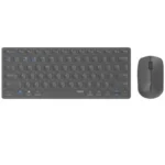 Tastatura Rapoo 9600M Bežična Siva + Miš
