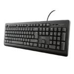 Tastatura Trust Primo Crna + Miš + Slušalice + Podloga