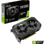 Grafička Kartica ASUS GeForce GTX 1660 Ti 6GB 192bit TUF-GTX1660TI-O6G-EVO-GAMING Crna