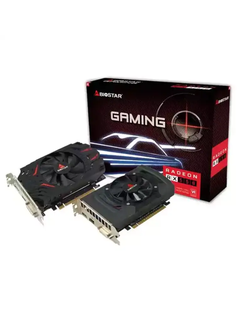 graficka-kartica-biostar-rx550-4gb-gddr5-128-bit-crna Grafička Kartica Biostar RX550 4GB GDDR5 128 bit Crna - Slika 1