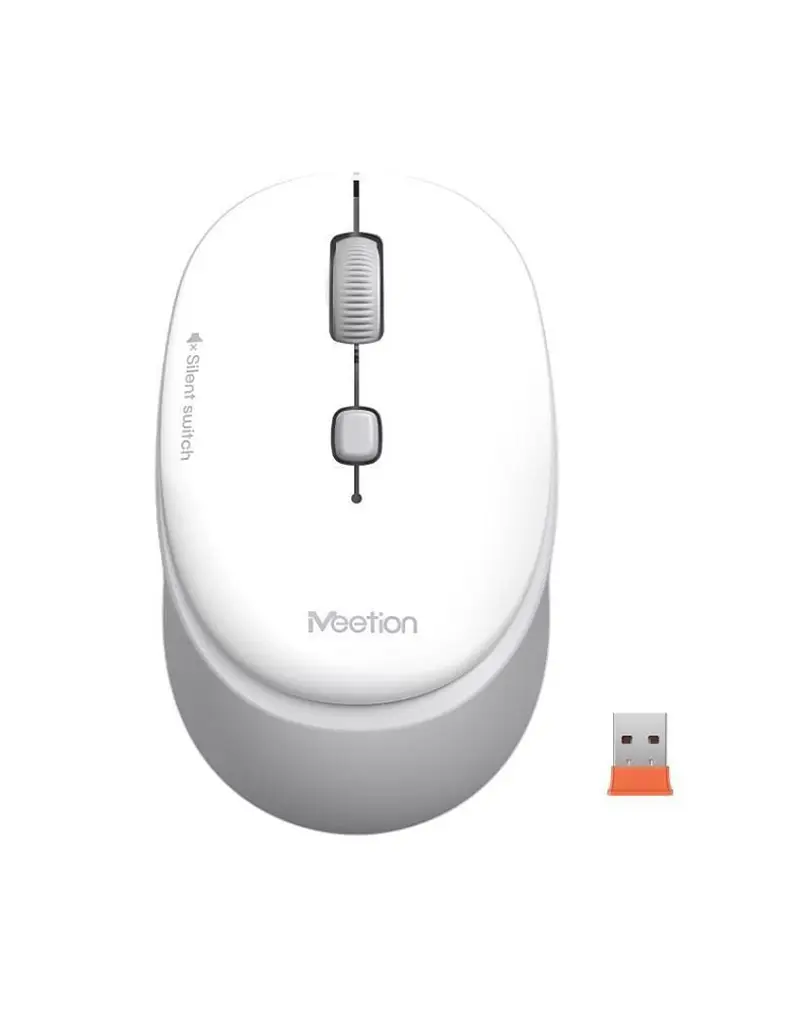 mis-meetion-r571wh-bezicni-beli-1 Miš Meetion R571WH Bežični Beli - Slika 1