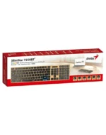 Tastatura Genius SlimStar 7250BT Braon - Slika 3