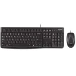 Tastatura Logitech MK120 + Miš Crna